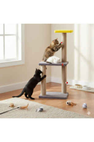 Griffoir pour chat - Anthracite