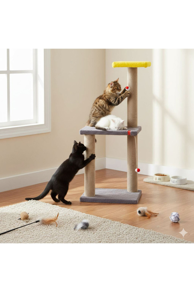 Griffoir pour chat - Anthracite