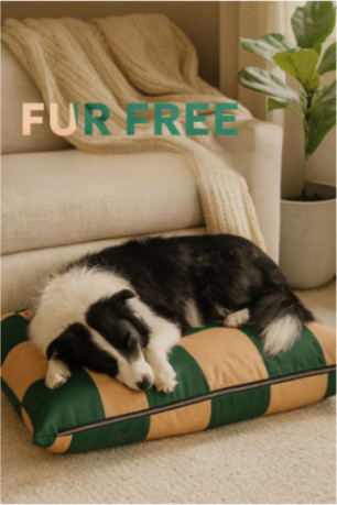 Lit pour animaux - Vert beige