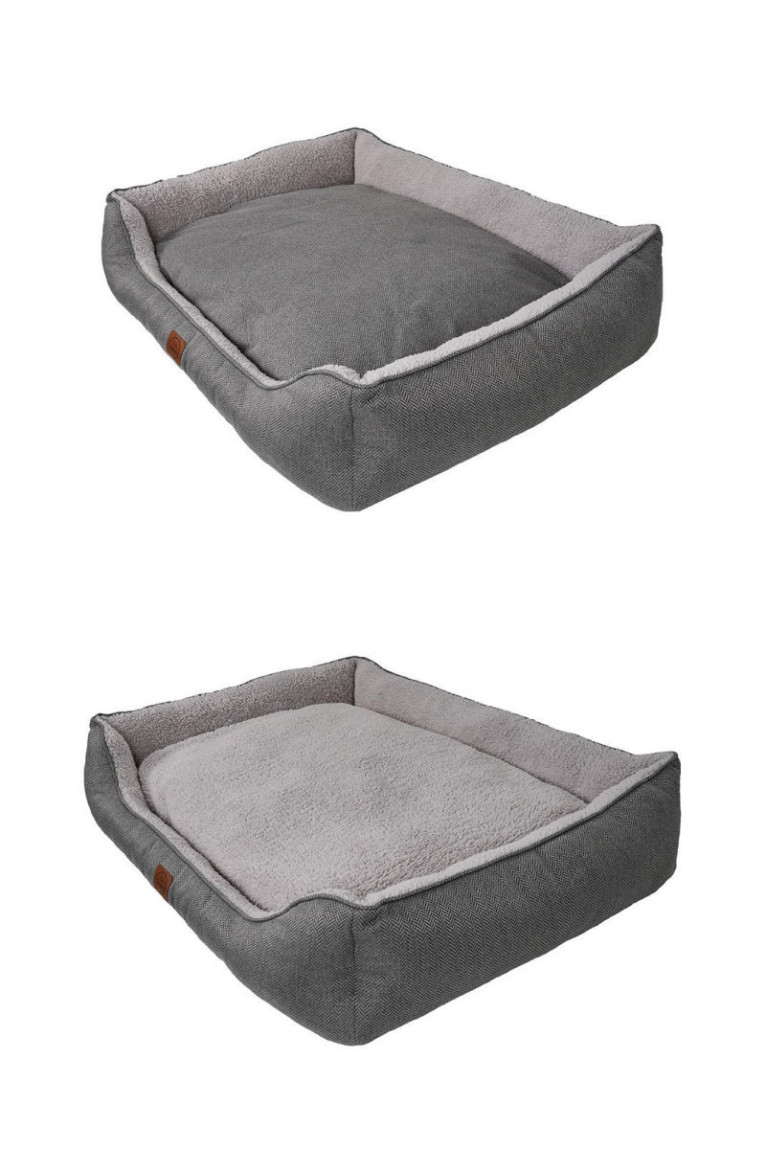 Lit pour animaux - Gris