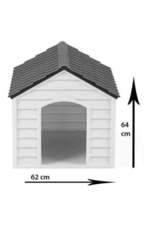 Maison pour animaux - Anthracite gris