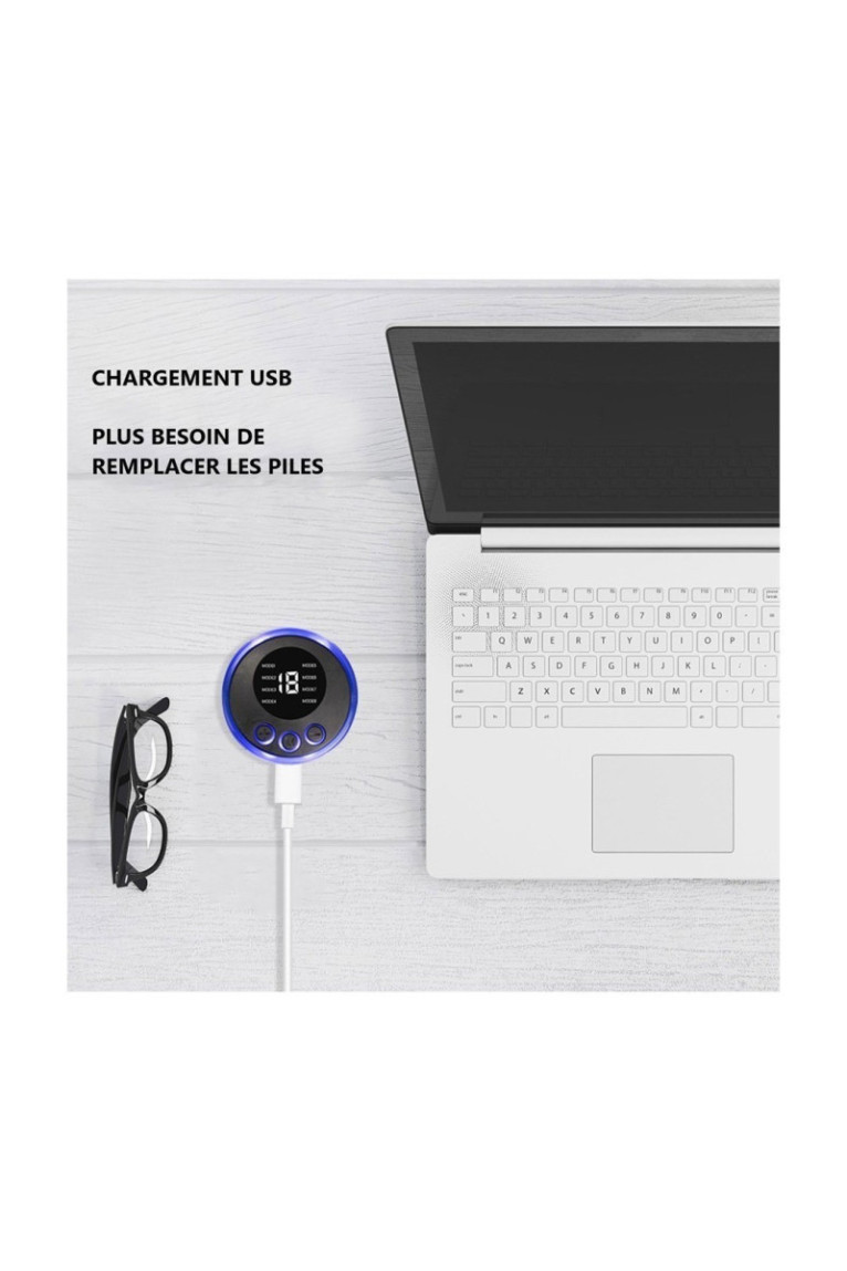 Mini Pad Masseur Multifonction - Noir
