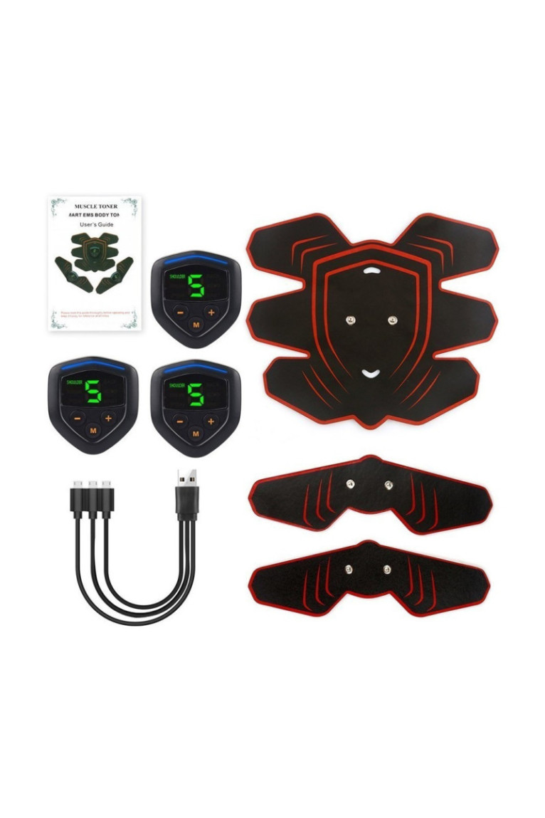Set De 3 Electrostimulateurs Musculaires - Rouge