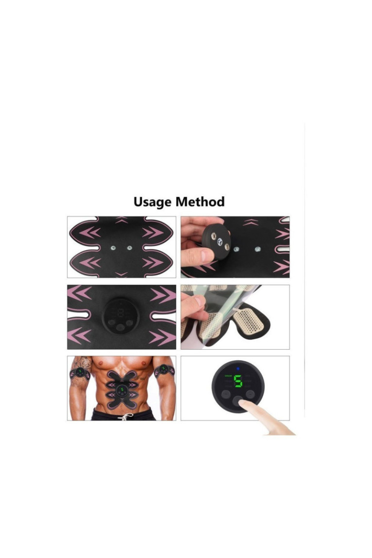 Set De 3 Electrostimulateurs Musculaires - Rouge
