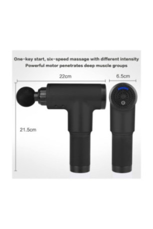 Pistolet De Massage - Noir