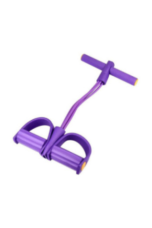 Elastique De Musculation Avec Pedale - Violet