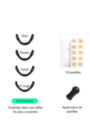 Clip nasal anti-ronflement