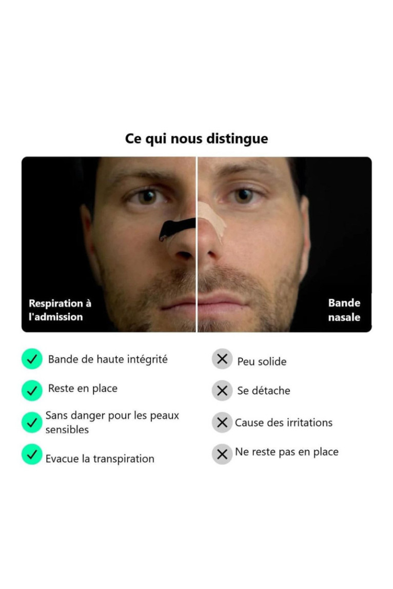 Clip nasal anti-ronflement