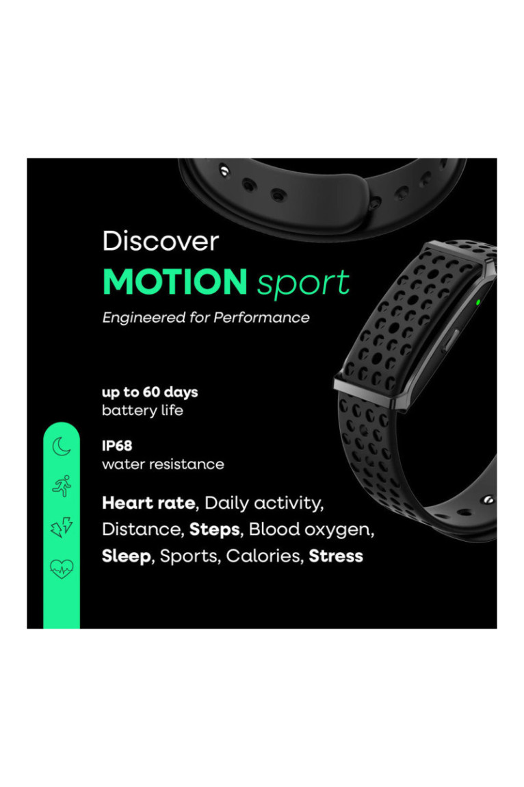 Bracelet connecté Motion Sport Bleu