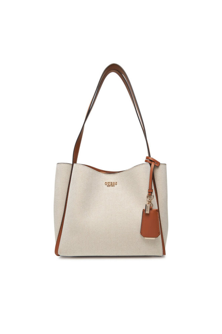 Sac cabas tissus cuir PU Guess jeans