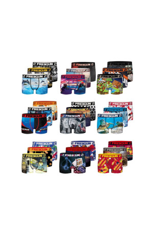 Lot de 3 boxers Pack surprise FREEGUN