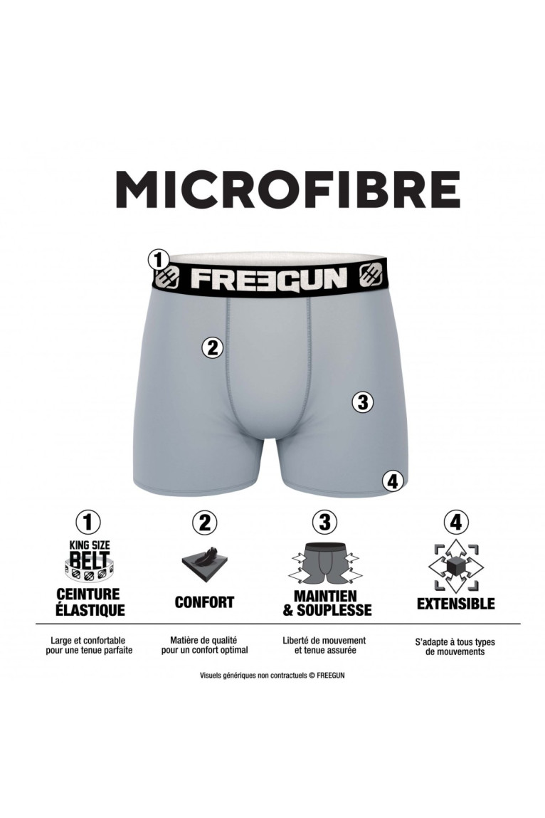 Lot de 3 boxers Pack surprise FREEGUN