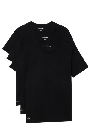 Tripack tshirt coton logo Lacoste