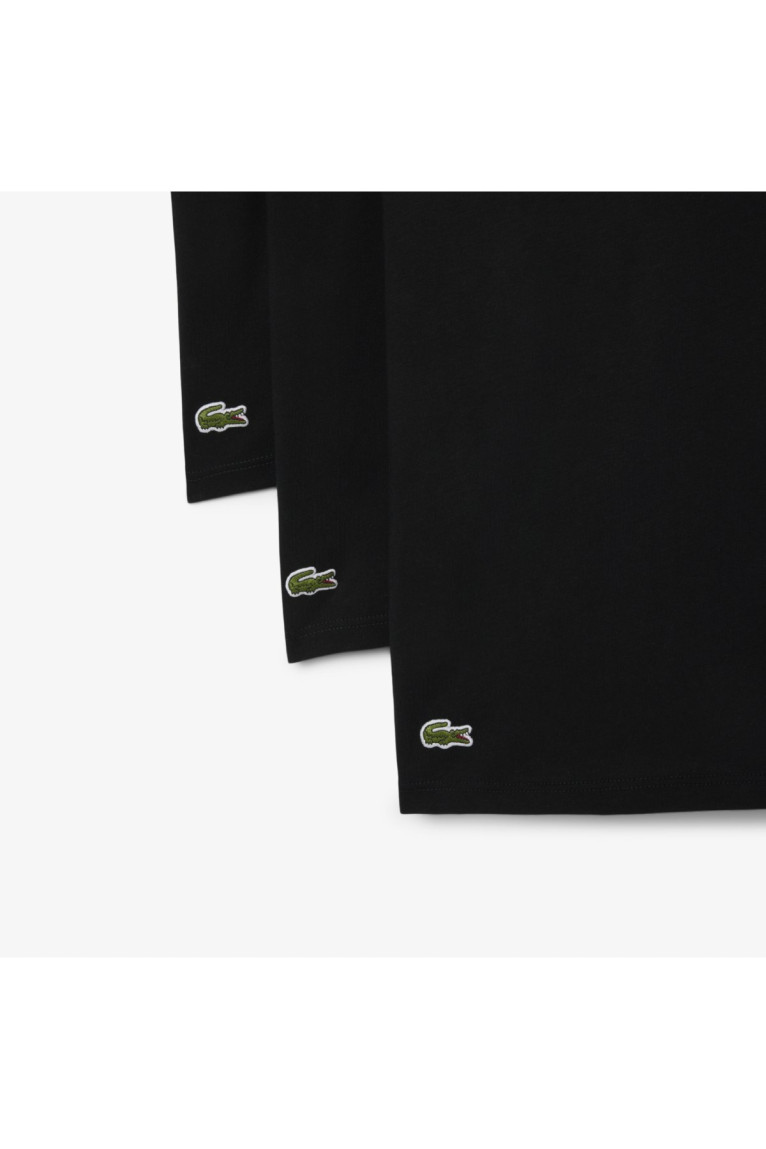 Tripack tshirt coton logo Lacoste