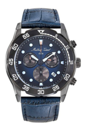 Montre Quartz - MATHEY TISSOT - Bolton II - Bleu