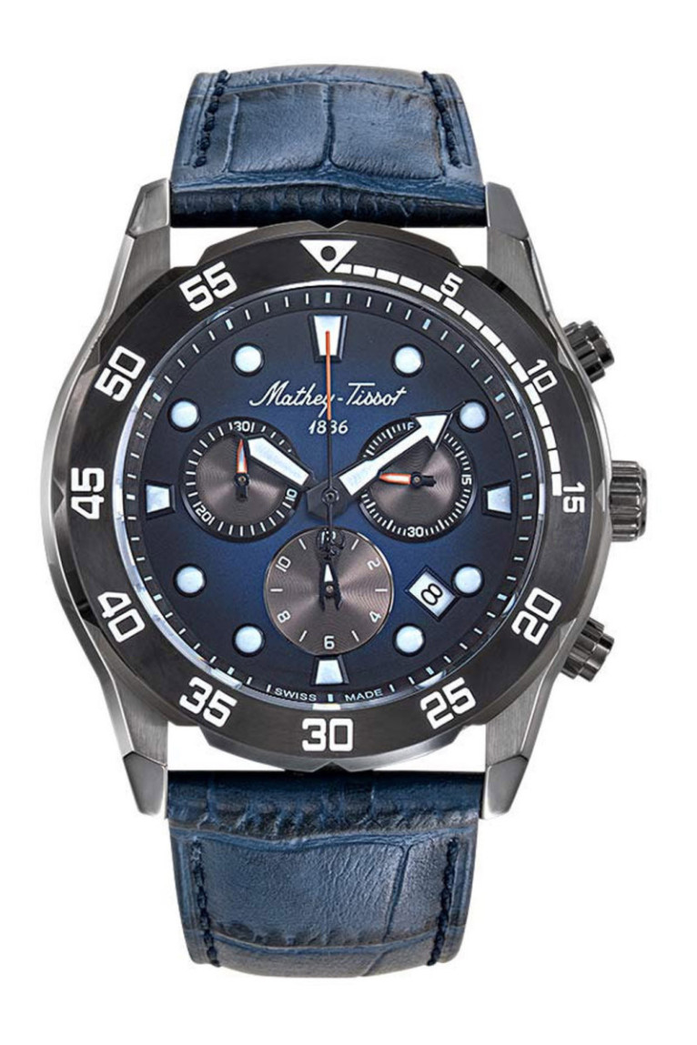 Montre Quartz - MATHEY TISSOT - Bolton II - Bleu
