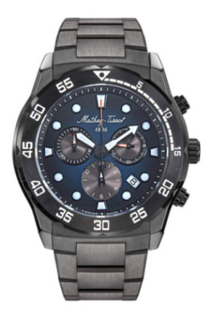 Montre Quartz - MATHEY TISSOT - Bolton II - Argenté