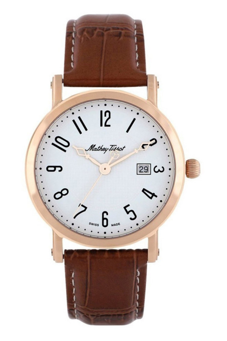 Montre Quartz - MATHEY TISSOT - City - Marron