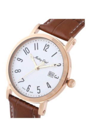 Montre Quartz - MATHEY TISSOT - City - Marron