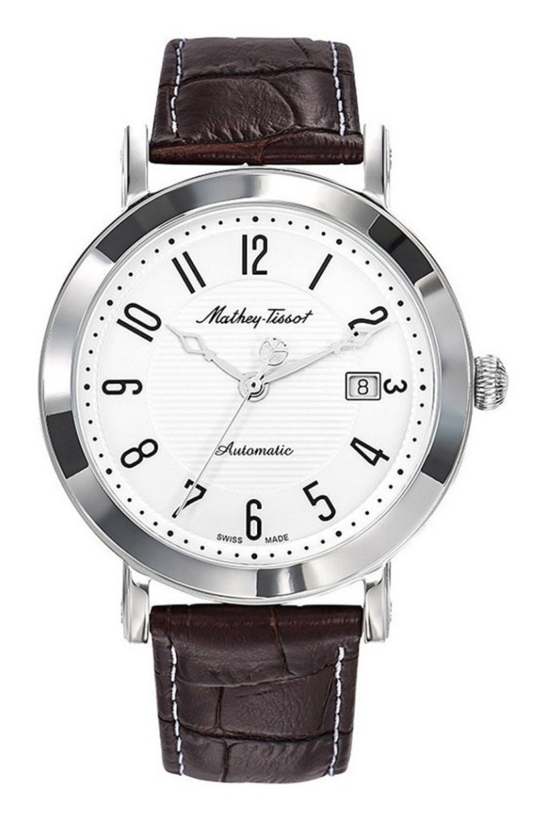 Montre Automatique - MATHEY TISSOT - City Big Automatic - Marron