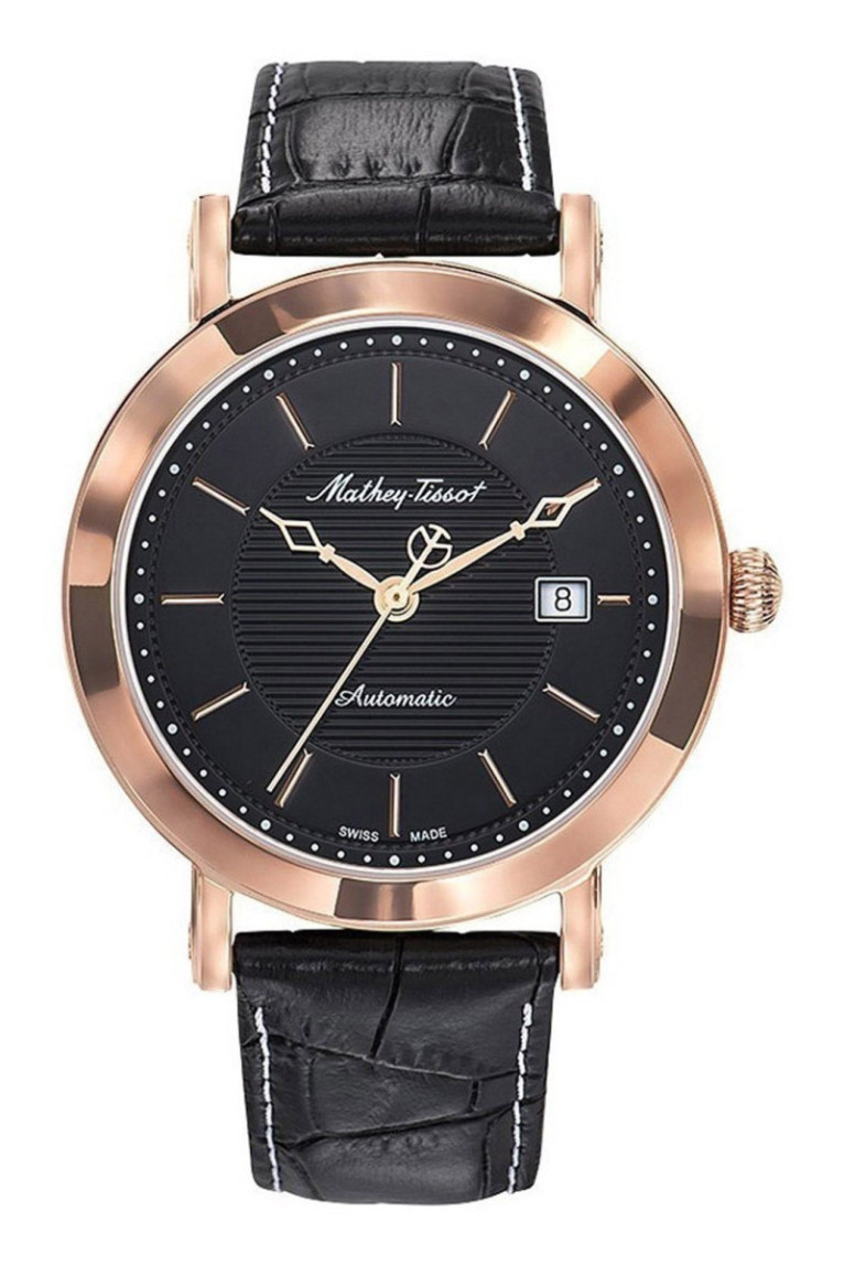 Montre Automatique - MATHEY TISSOT - City Big Automatic - Noir