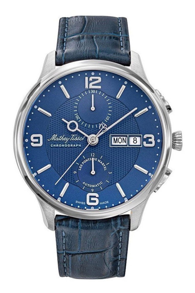 Montre Automatique - MATHEY TISSOT - Edmond Chrono Automatic - Violet