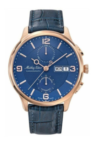 Montre Automatique - MATHEY TISSOT - Edmond Chrono Automatic - Violet