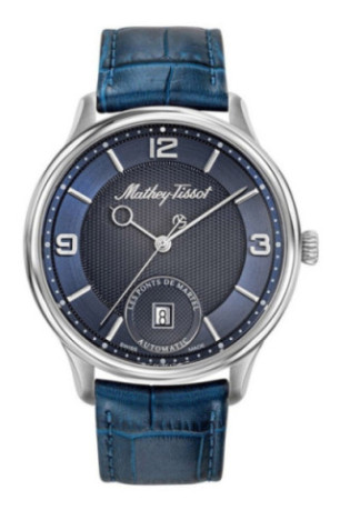 Montre Automatique - MATHEY TISSOT - Edmond Auto 3D - Bleu