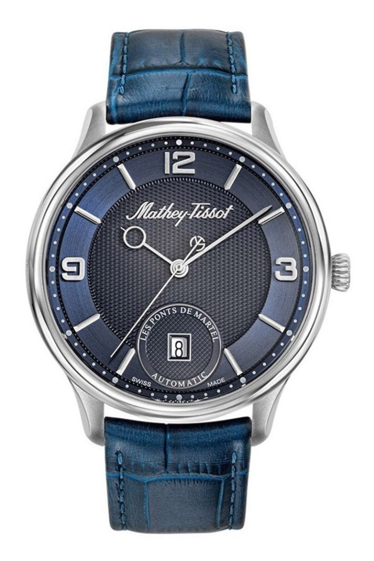Montre Automatique - MATHEY TISSOT - Edmond Auto 3D - Bleu