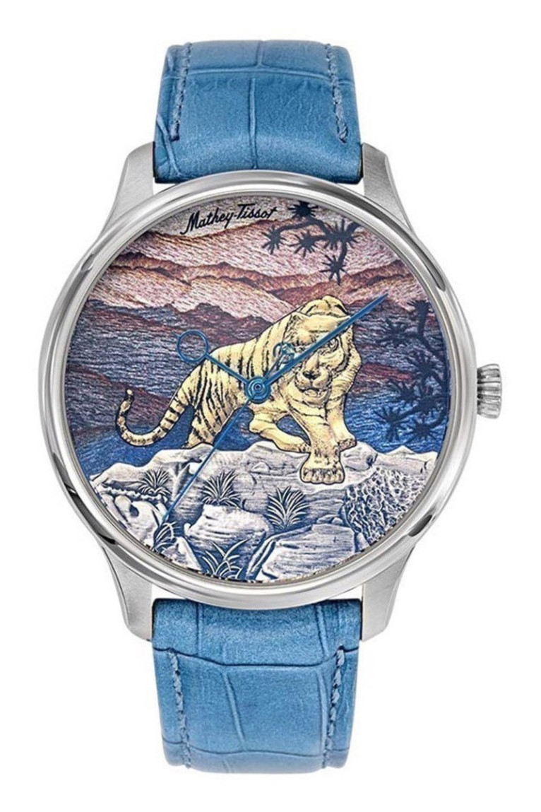 Montre Automatique - MATHEY TISSOT - Edmond Automatic Asia - Bleu