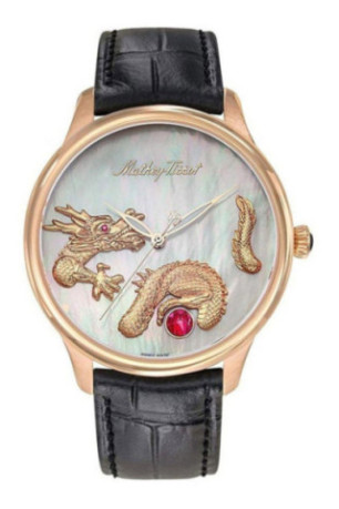 Montre Automatique - MATHEY TISSOT - Edmond Handcrafted - Noir