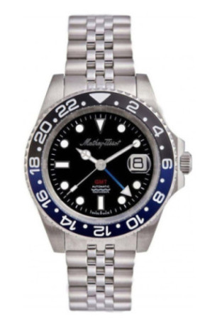 Montre Automatique - MATHEY TISSOT - GMT Automatic - Argenté