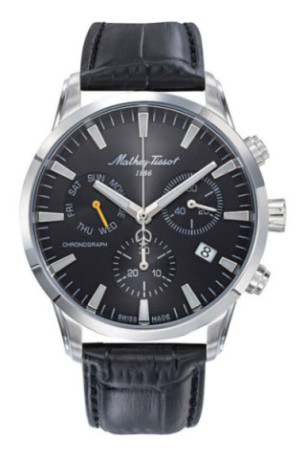 Montre Quartz - MATHEY TISSOT - Ares Chrono - Noir