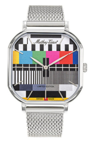 Montre Quartz - MATHEY TISSOT - Monsoon Square - Argenté