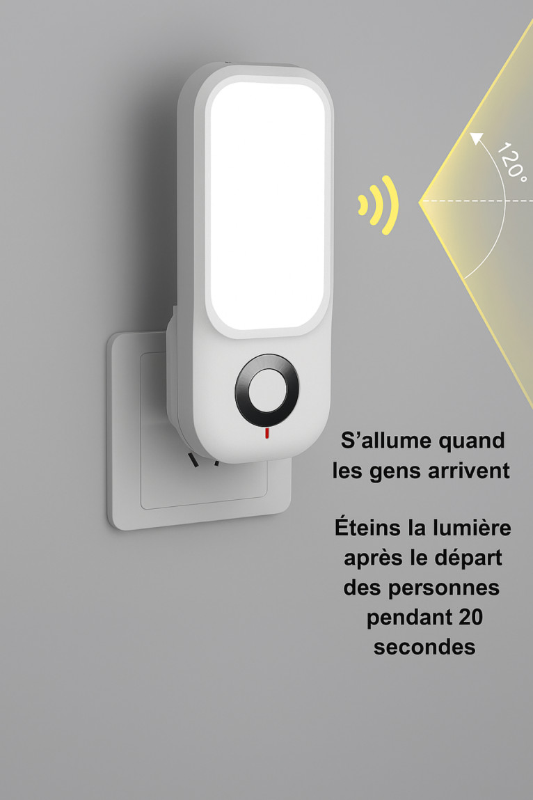 Veilleuse rechargeable sans fil 3 modes I NEED ME ONE
