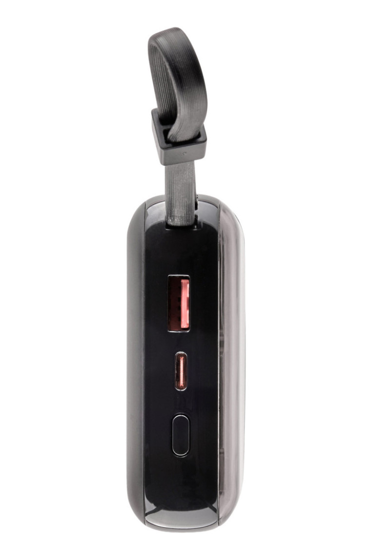 Batterie externe noire 10 000 mAh