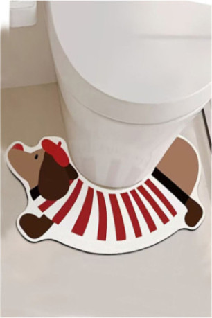 Tapis de bain - Rouge