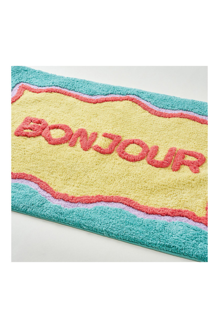 Tapis de bain - Jaune Vert