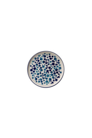 Ensemble petit-déjeuner (14 pièces) - Bleu Blanc