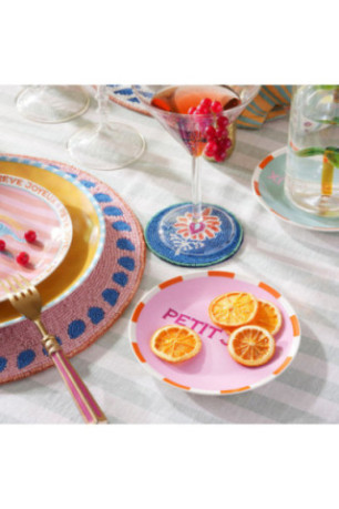 Assiette - Rose