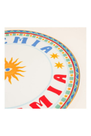 Assiette - Bleu