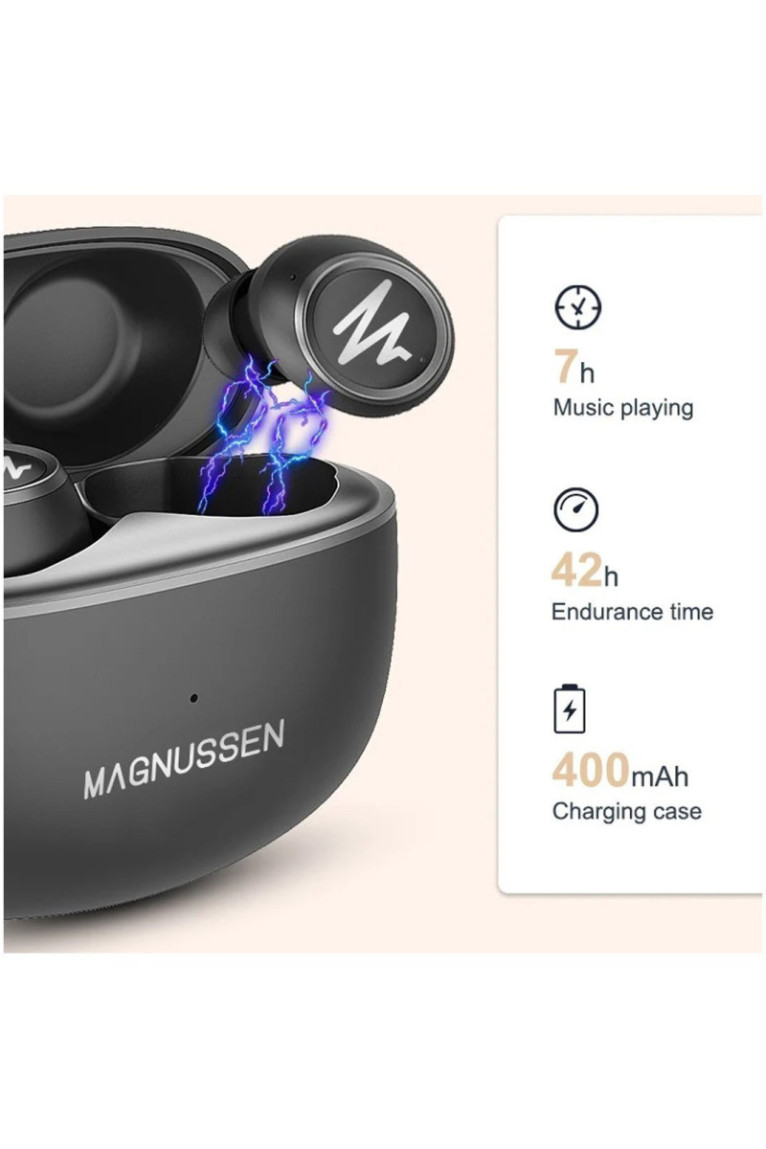 Écouteurs Bluetooth - MAGNUSSEN - M25 - Matte black
