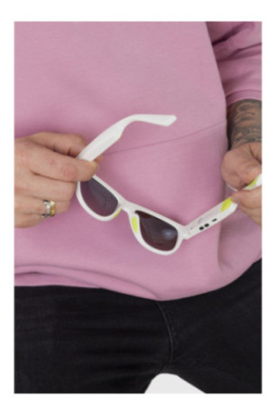 Lunettes de soleil audio - MAGNUSSEN - G1 - Matte White/Blue