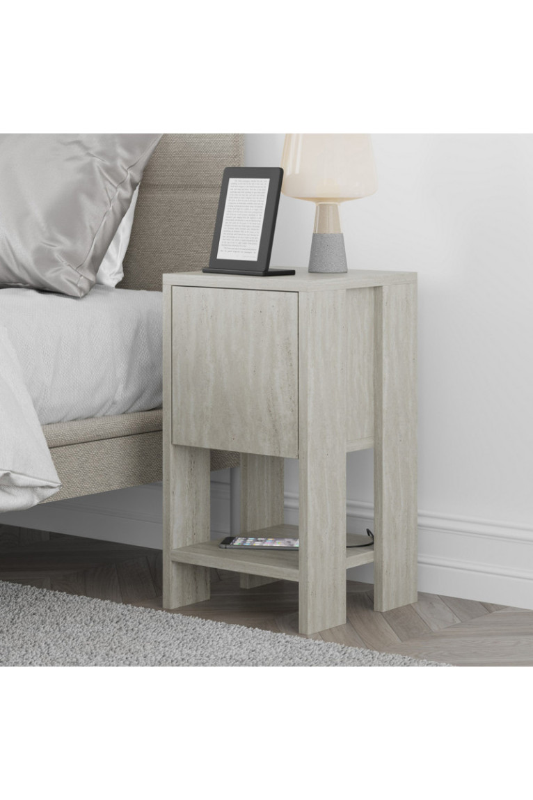 Table de nuit - Travertin