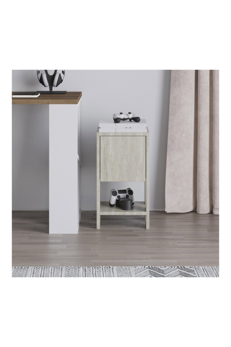 Table de nuit - Travertin