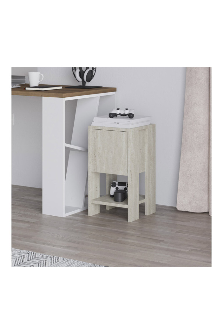 Table de nuit - Travertin
