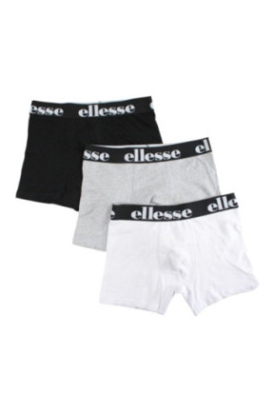Pack de 3 boxers Noir, Gris et Blanc Ellesse