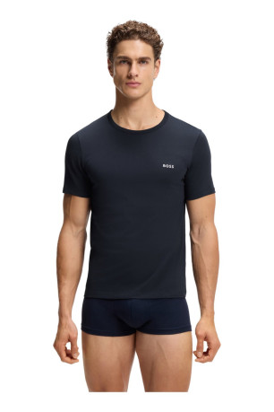 Lot de trois t-shirts en coton Hugo boss
