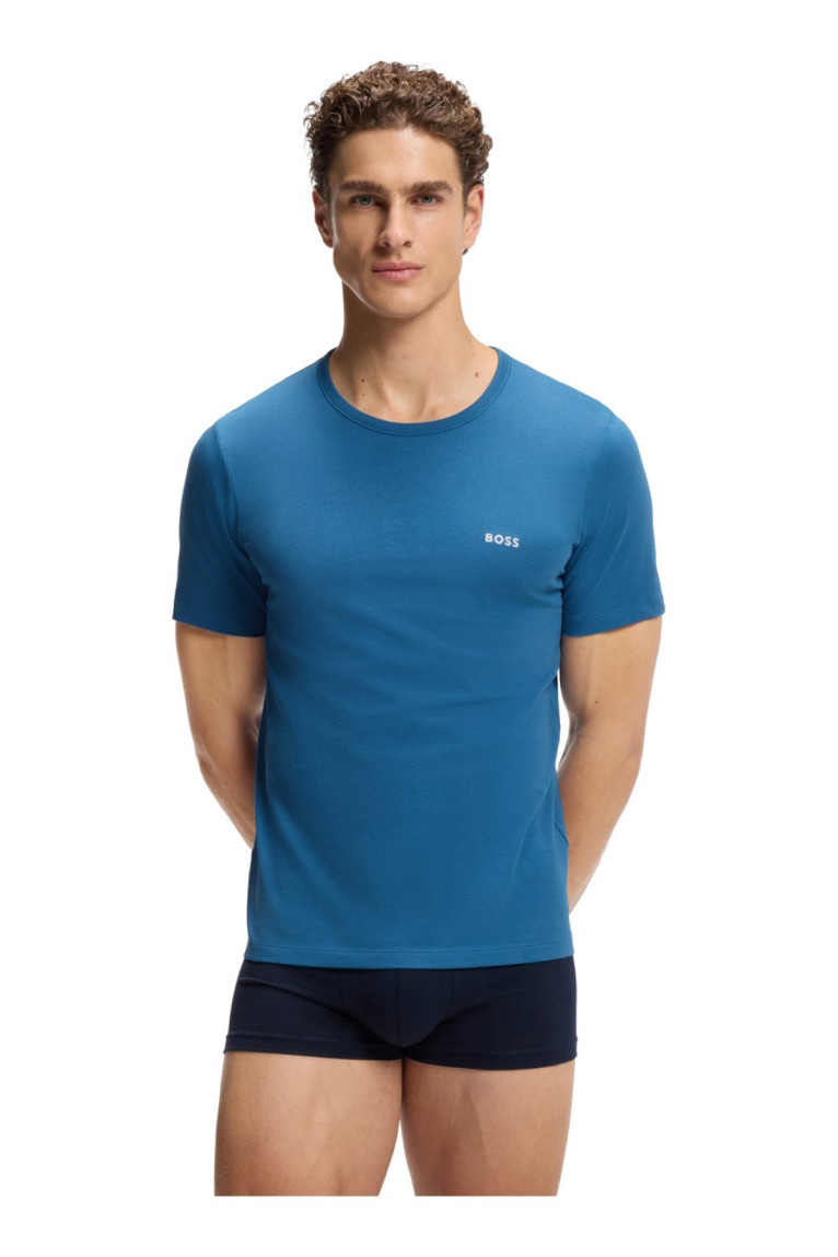 Lot de trois t-shirts en coton Hugo boss
