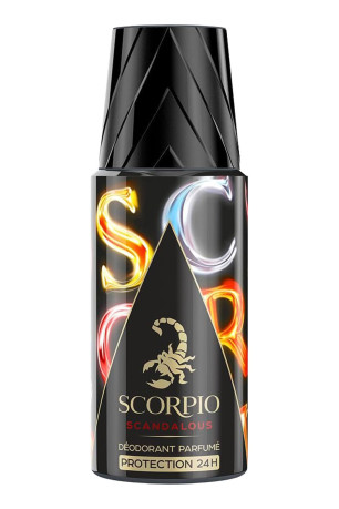 Scandalous Deodorant 150ml Scorpio